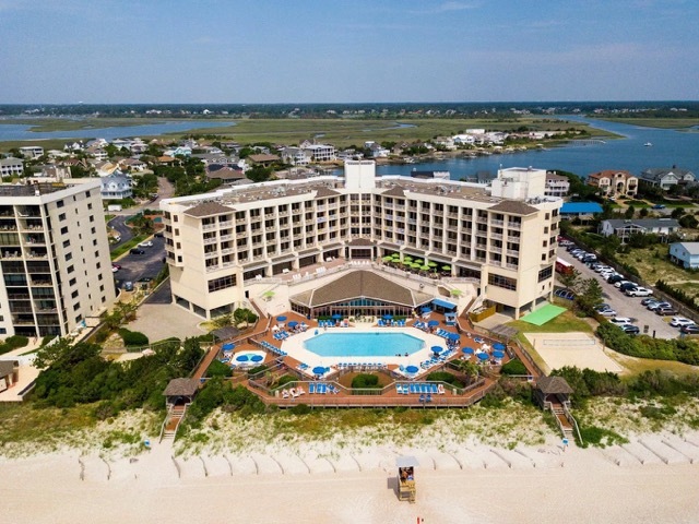 Front of Holiday Inn Resort Lumina on Wrightsville Beach by IHG