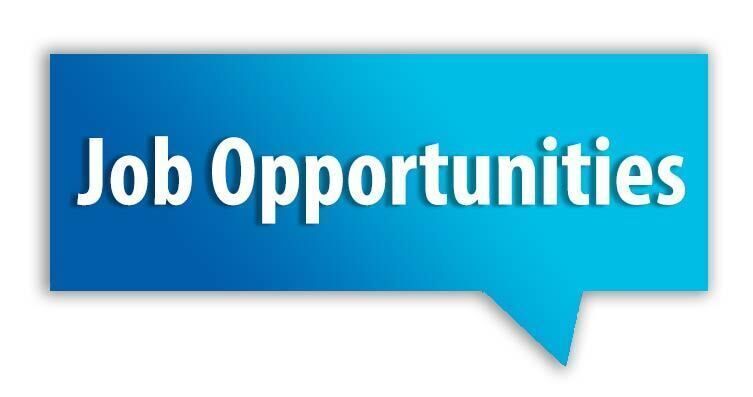 Thought bubble with the words Job Opportunities.