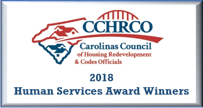 CCHRCO logo with the words 2018 Human Services Award Winners written below.